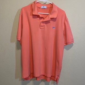 Southern Tide Salmon color XL Skipjack Polo